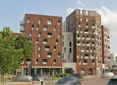 Crédit photo : cerema Immeuble contemporain